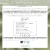 Acryl Coated Cotton MARISOL Off-White / Spring Multicolored